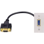 Inakustik 00980127256 VGA adaptér [1x VGA zásuvka - 1x VGA zásuvka] čierna  25.00 cm