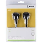 Belkin DVI prepojovací kábel #####DVI-D 24+1pol. Stecker, #####DVI-D 24+1pol. Stecker 1.80 m čierna F2E4141BT1.8MDD možn