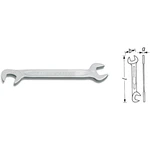 Hazet 440-3.2  obojstranný vidlicový kľúč  3.2 mm