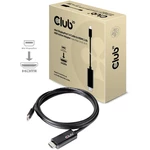 club3D Mini-DisplayPort / HDMI káblový adaptér #####Mini DisplayPort Stecker, #####HDMI-A Stecker 2.00 m strieborná CAC-