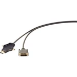 Renkforce RF-3909366 káblové zdieľanie prepojovací kábel [1x DVI zástrčka 24+1-pólová - 3x mini DisplayPort zástrčka, zá