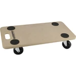 Brüder Mannesmann M00970  vozík na nábytok MDF deska   Zaťaženie (max.): 200 kg 600 mm x 310 mm x 110 mm
