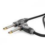 Hicon HBA-6M6A-0300 jack audio prepojovací kábel [1x jack zástrčka 6,3 mm (mono) - 1x jack zástrčka 6,3 mm (mono)] 3.00