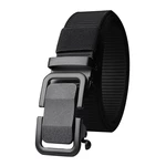 Jassy 125cm Men's Nylon Casual Breathable Automatic Buckle Tactical Belt