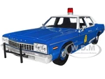 1975 Dodge Monaco Dark Blue with White Top "Kansas Highway Patrol" "Hot Pursuit" Series 1/24 Diecast Model Car by Greenlight