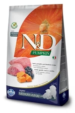 N&amp;D dog GF PUMPKIN PUPPY M/L lamb/blueberry - 2,5kg