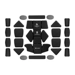 Polstrovanie do helmy EPIC Combat Pads System Team Wendy® – Čierna (Farba: Čierna, Veľkosť: XL)