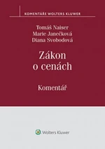 Zákon o cenách - Marie Janečková, Tomáš Naiser, Diana Svobodová