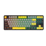 AJAZZ K870T PRO 87 Keys 3 Mode bluetooth Gaming Mechanical Keyboard RGB Backlit Wireless Keyboards Hot Swappable Ergonom