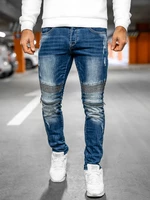 Tmavě modré pánské džíny regular fit Bolf MP007BS