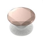 PopSockets univerzális tartó PopGrip Metallic Diamond Rose Gold