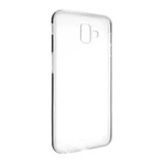Zselés TPU Tok Fixed Samsung Galaxy J6 + (2018), átlátszó