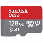Pamäťová karta SanDisk Micro SDXC Ultra Android 128GB UHS-I U1 (120R/20W) + adaptér (SDSQUA4-128G-GN6MA) pamäťová karta microSDHC • kapacita 128 GB • 