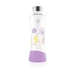 Fialová sklenená fľaša Equa flowerhead Lily, 550 ml