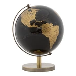 Dekorácia v tvare glóbusu Mauro Ferretti Globe Bronze, ø 13 cm