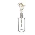 Čierna váza Balvi Silhouette Bottle
