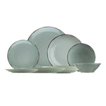 24-dielna súprava zeleného porcelánového riadu Kütahya Porselen Classic 24-dielna súprava zeleného porcelánového riadu Kütahya Porselen Classic