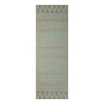 Zeleno-béžový vonkajší koberec NORTHRUGS Sidon, 70 x 200 cm