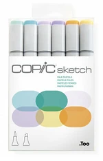 Copic Sketch sada 6ks Pale Pastels