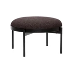 Czarny taboret Hübsch Futuro, ø 65 cm