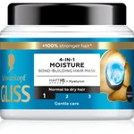 Schwarzkopf Gliss Aqua Revive hydratačná maska pre normálne až suché vlasy 400 ml
