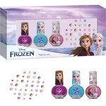 Lorenay Frozen nechtový set s 3 lakmi na nechty a nálepkami na nechty