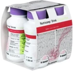 NUTRICOMP Drink 2.0kcal Fibre třešeň perorální roztok 4 x 200 ml