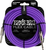 Ernie Ball Flex Instrument Cable Straight/Straight Violet 6 m Drept - Drept
