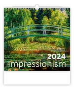 Kalendář nástěnný 2024 - Impressionism