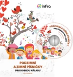 Podzimní a zimní písničky pro dobrou náladu – zpěvník s CD - Eva Čepičková