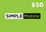SimpleMobile $50 Mobile Top-up US