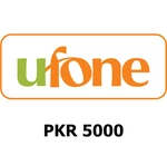 Ufone 5000 PKR Mobile Top-up PK