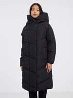 Black Ladies Quilted Coat Noisy May New Tally - Women