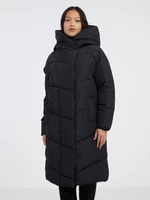 Black women's quilted coat Noisy May New Tally