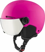 Alpina Zupo Visor Q-Lite Junior Ski helmet Pink Matt S Lyžařská helma