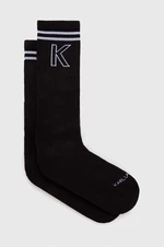 Ponožky Karl Lagerfeld pánske,čierna farba,542101.805506