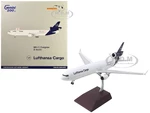 McDonnell Douglas MD-11F Commercial Aircraft "Lufthansa Cargo" White with Blue Tail "Gemini 200 - Interactive" Series 1/200 Diecast Model Airplane by