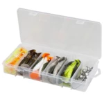 Savage gear gumová nástraha cannibal shad kit mixed colors 36 ks - 10 a 12,5 cm