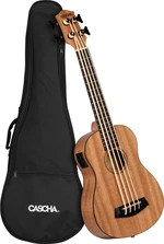 Cascha HH 2175 Basové ukulele Natural