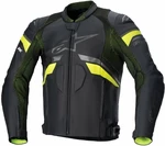 Alpinestars GP Plus R V3 Rideknit Leather Jacket Black/Yellow Fluo 48 Kurtka skórzana