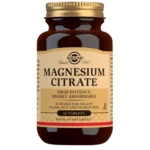 SOLGAR Magnesium citrát 200 mg 60 tablety