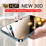 Full Cover Tempered Glass for IPhone 12 11 13 Pro XS Max MINI XR X Film Screen Protectors for IPhone 7 8 6S 14Plus SE Glass