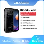 DOOGEE V30T 5G Rugged 6.58" FHD 120Hz Display 12+256GB Dimensity 1080 6nm 108MP Triple Camera 10800mAh Battery 66W Fast Charging