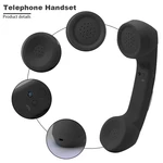 External Microphone Speaker Phone Call Receiver Wireless Bluetooth-compatible Retro Universal Telephone Handset For IOS/Android