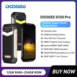 Doogee S100 Pro Rugged Waterproof Smartphones Octa Core 12GB+256GB 6.58Inch 108MP Camera 22000mAh Large Battery Mobile Phone NFC