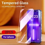 Screen Protection Tempered Glass Film For Apple iPhone 14 15 13 12 11 XR Pro Max Plus SE2 X XS 7 8Plus Glass