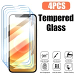 4PCS Screen Protector Tempered Glass for IPhone 12 Pro Max Protective Glass On the for IPhone 12 Mini 12 Pro