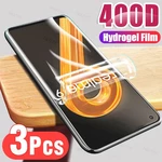3Pcs Hydrogel Film For Realme 9 8 Pro Plus 9i 8i 8S Screen Protector For Realme 7 6 5 Pro 7i 6i 5i 6S Protective Film Full Cover