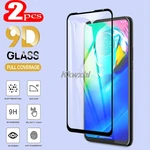 2PCS For Motorola Moto G Power 2020 6.4" Screen Protector Full Glue Tempered Glass Protective Cover Film On XT2041DL