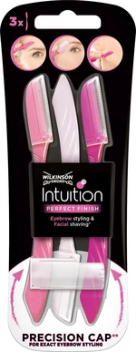 Wilkinson Sword Intuition Perfect Finish Zarovnávač obočí 3 ks